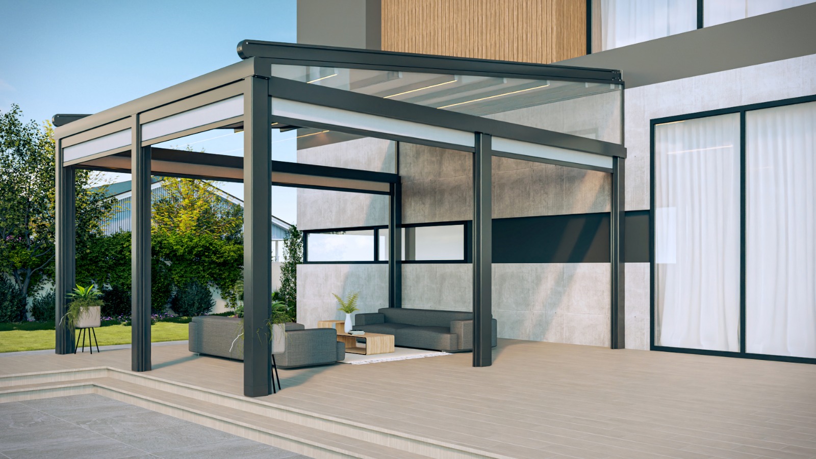 Luxury pergola